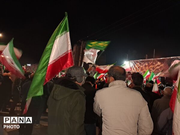 مراسمی باشکوه  به مناسبت  روز نوزدهم  شهادت رهبر معظم انقلاب