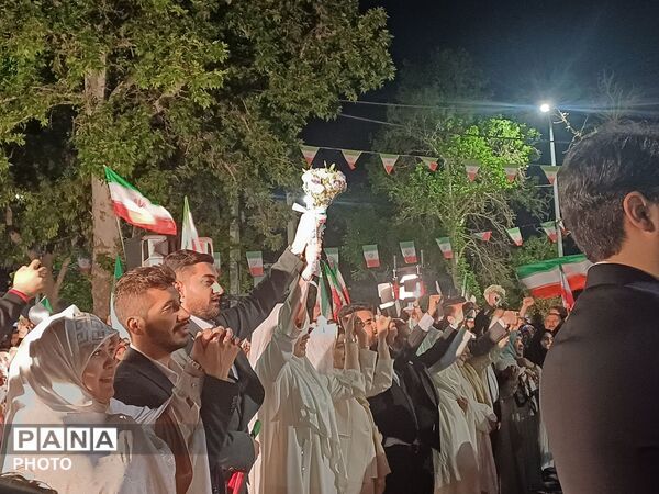پیمان عشق ۵۰ زوج ایثارگر البرزی زیر پرچم ولایت 