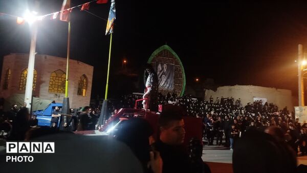شب تاسوعا در حسینیه عاشورا نیر