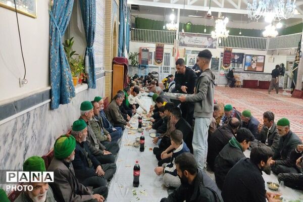 مراسم احیا و عزاداری شب سوم قدر در مسجد جامع شهر بار نیشابور  