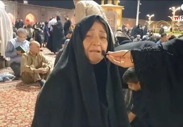 حال و هوای زائران مشهدالرضا در اربعین حسینی
