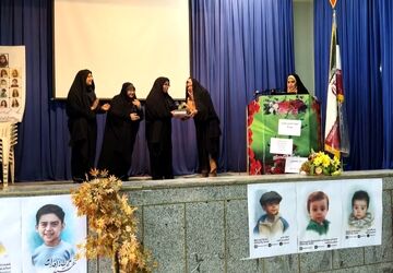 گردهمایی رابطین امور بانوان ناحیه۳ در دبیرستان ماندگار سعدی