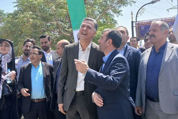 آیین افتتاحیه فاز اول بوستان سلامت باقرشهر 