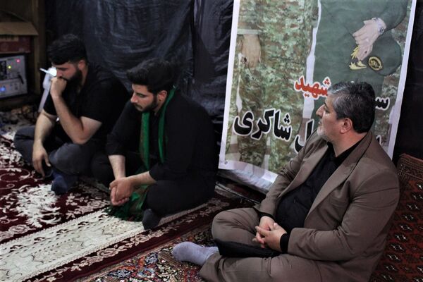 مراسم عزاداری دهه اول ماه صفر در روستای مومن آباد قم
