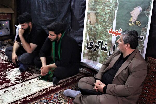 مراسم عزاداری دهه اول ماه صفر در روستای مومن آباد قم