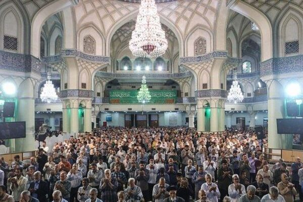 نماز عید سعید قربان در حرم حضرت عبدالعظیم حسنی (ع) شهرری