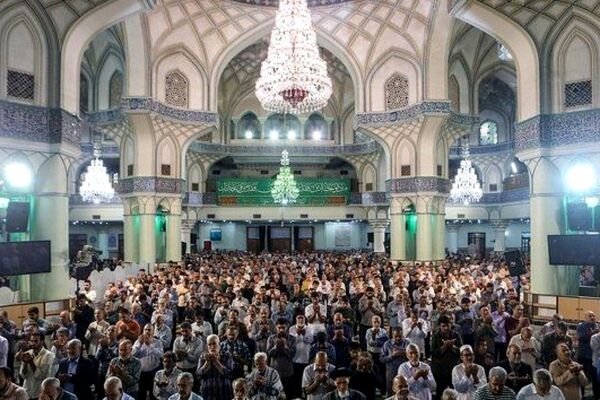 نماز عید سعید قربان در حرم حضرت عبدالعظیم حسنی (ع) شهرری