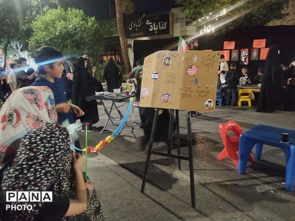 فعالیت موکب فرهنگیان فرهنگیان مسجد جامع شهرستان نیشابور 