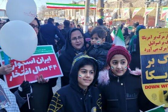 راهپیمایی باشکوه ۲۲ بهمن در کرمانشاه 