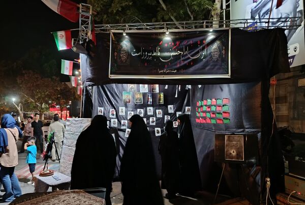 برپایی موکب دختران بصیرا در بجنورد 