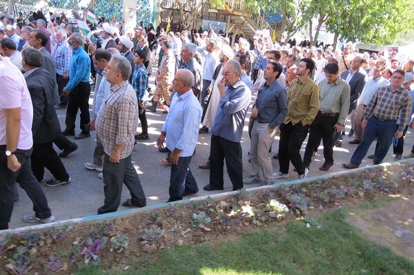 راهپیمایی سراسری محکومیت جنایات رژیم صهیونیستی شهرستان بجنورد