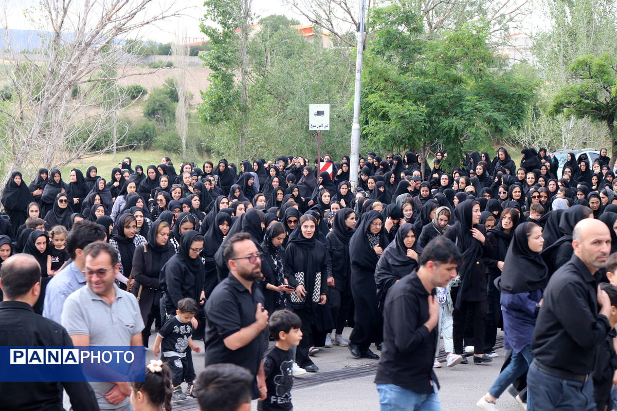 عزاداری مردم شهرستان کوثر در اولین روز ماه محرم
