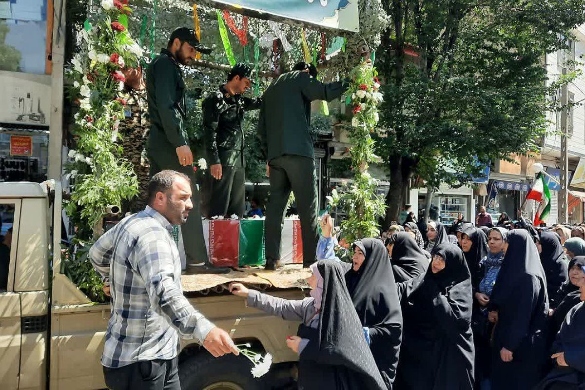 مراسم استقبال، تشییع و اقامه نماز بر پیکر مطهر شهید سردار سرتیپ دوم پاسدار جواد جورسرا در فیروزکوه