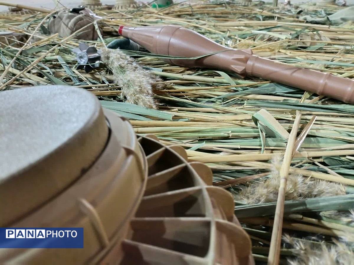 نمایشگاه شهدا به‌مناسبت هفته دفاع مقدس در‌شهر مهستان 
