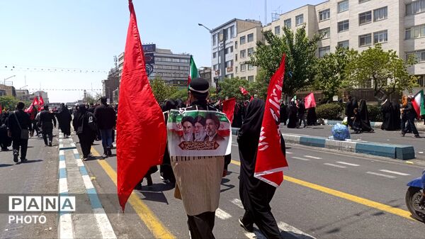 رستاخیز تاریخی لثارات خامنه ای در تهران