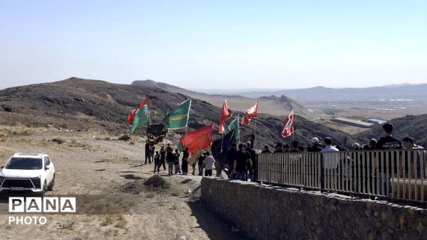 عزاداری شهادت اباعبدالله الحسین(ع) در روستای ابرجس