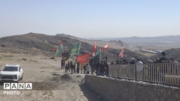 عزاداری شهادت اباعبدالله الحسین(ع) در روستای ابرجس