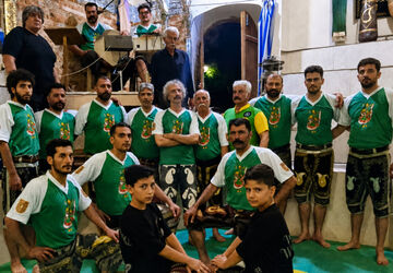 از ضرب مرشد تا تپش قلب ایران در زورخانه آباده