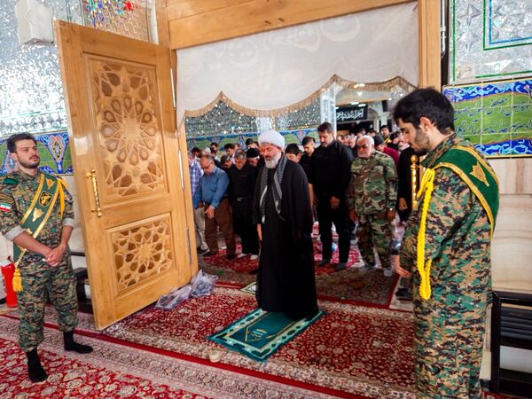 نماز جمعه در کاشمر 