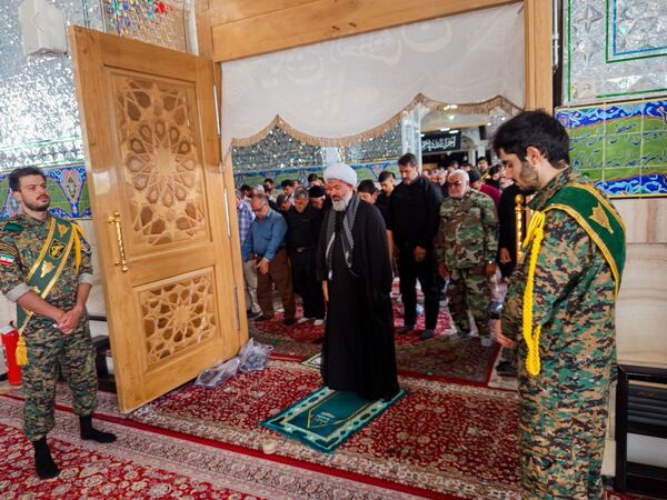 نماز جمعه در کاشمر 