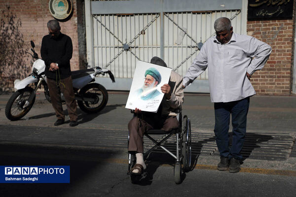 راهپیمایی گرامیداشت روز ۱۳ آبان - تهران