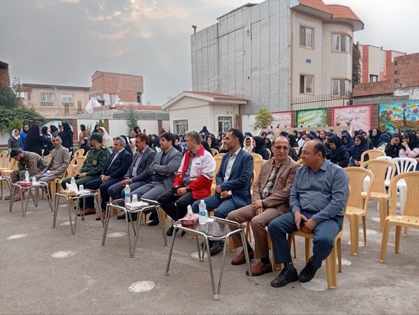 گرامیداشت هفته پدافند غیر عامل در قائمشهر