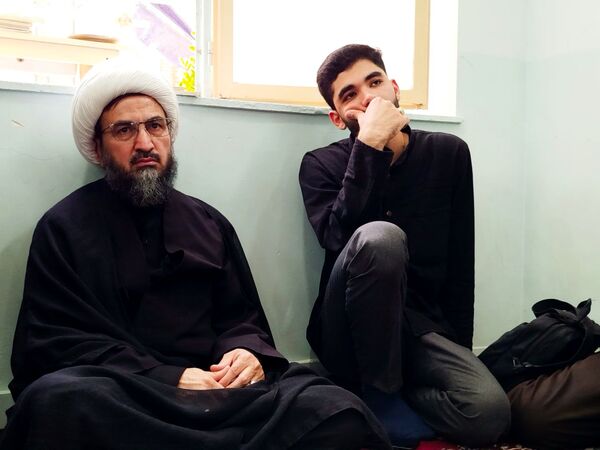 مجلس عزای حسینی در حوزه علمیه امام صادق (ع) کاشمر