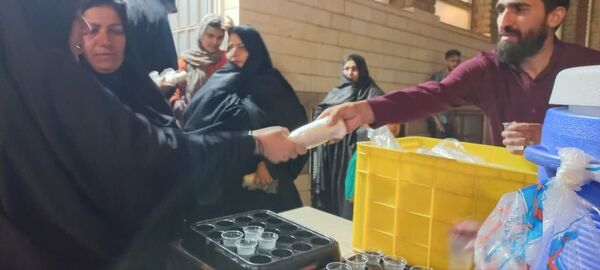 مراسم جشن سالروز ازدواج امام علی(ع) و حضرت زهرا(س) در روستای ورجان قم