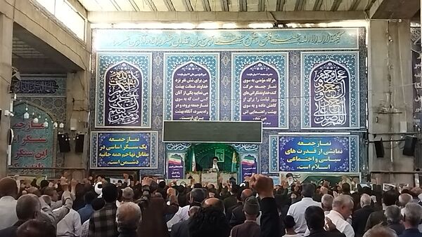 نماز عبادی و سیاسی جمعه همزمان با آغاز هفته نیروی انتظامی در نیشابور