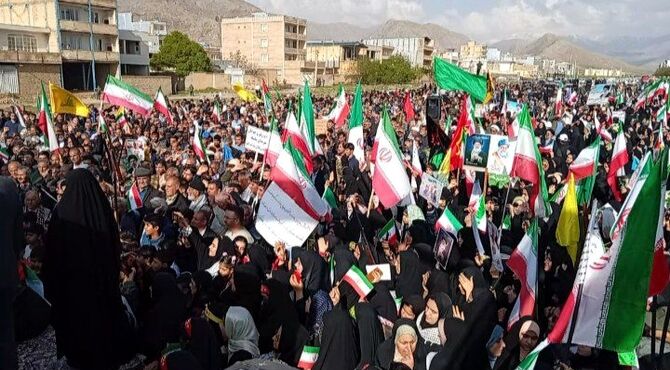 اجتماع عظیم جان فدایان امام رضا (ع) در شهرستان الشتر 