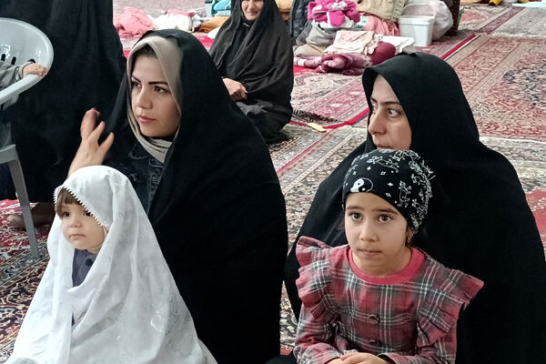 برگزاری مراسم معنوی اعتکاف در شهر صغاد