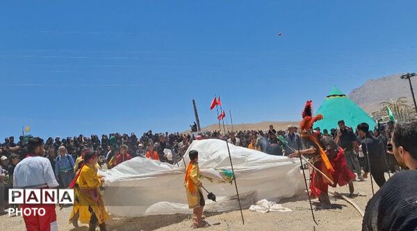  خیمه‌سوزان  در شهرکرد