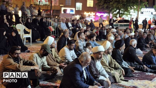 صد و یکمین شب از ایستادگی مردم فارسان 