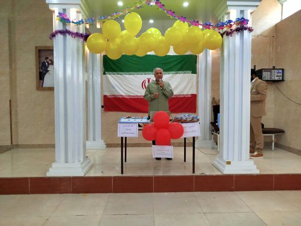 جشن فارغ‌التحصیلی  دانش‌آموزان پایه ششم دبستان شهید پسندیده  فدافن