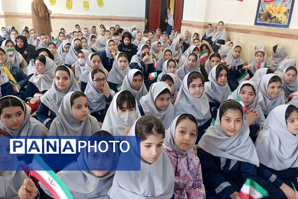 جشن نیمه شعبان در مدرسه شهید اسماعیلی عقدا پردیس 