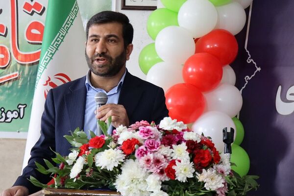 آیین خشت‌گذاری مدرسه مشارکتی قائم آل محمد (عج) پاکدشت 