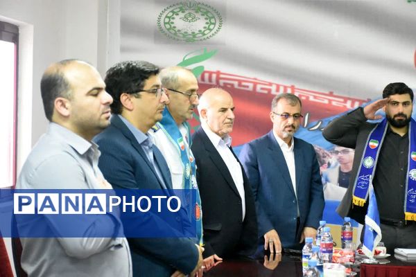 آیین تکریم و معارفه سرپرست سازمان دانش‌آموزی مازندران 