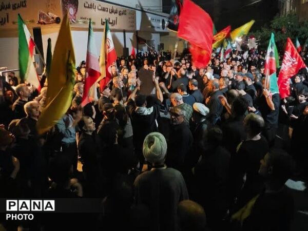 مراسم شب عاشورای حسینی در رجایی شهر کرج