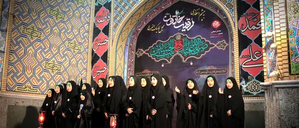 اقامه هیئت عزاداران حضرت رقیه (س) در کاشان