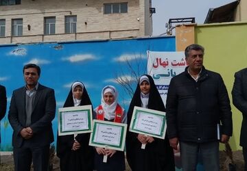 مراسم روز درختکاری در زنجان