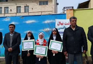 مراسم روز درختکاری در زنجان