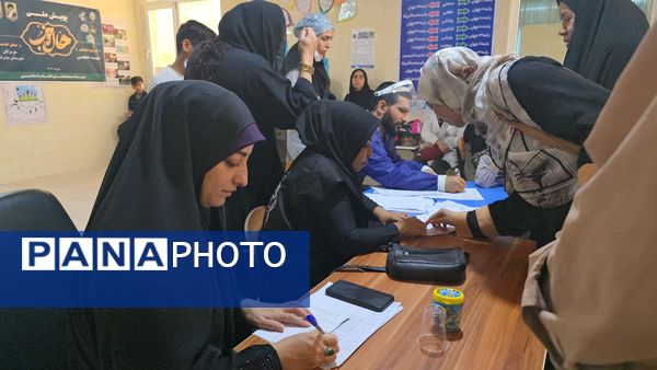 استقرار پزشکان جهادی در شهرستان بندر لنگه 