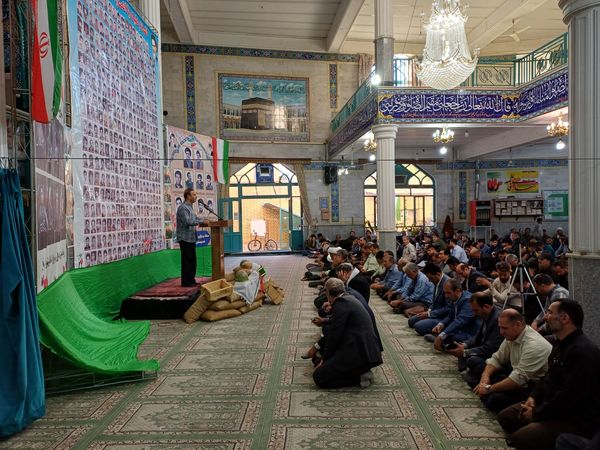 مراسم باشکوه یادواره شهدای شهرستان اسدآباد