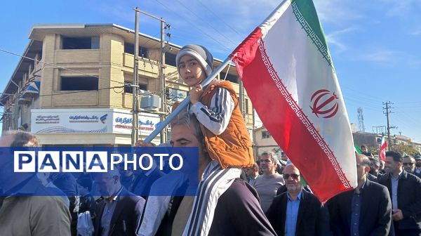 فریاد امت و راهپیمایی ۲۲ دی در شهرستان محمودآباد