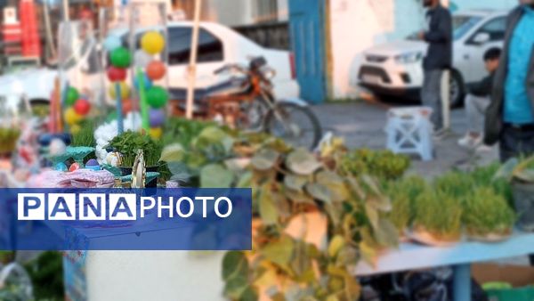 حال و هوای بازار عید نوروز در محمودآباد 