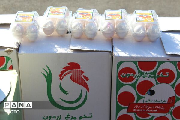مراسم روز جهانی تخم مرغ در مدرسه زکریا رازی ناحیه 2 کرج و شهرستان فردیس