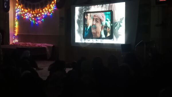 مراسم ولادت امام علی (ع)و سالگرد شهادت حاج قاسم سلیمانی در مسجد چهارده معصوم الغدیر