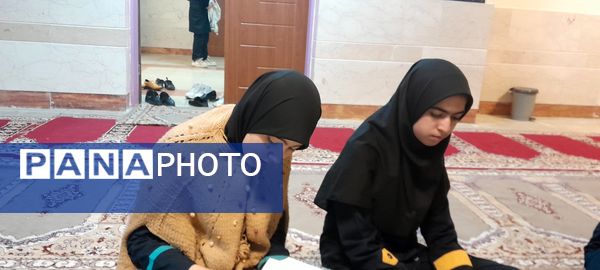مسابقات قرآنی در دبیرستان فرزانگان استعداد درخشان ملارد
