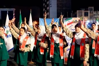 ویژه‌برنامه سالروز تاسیس سازمان دانش‌آموزی در موکب آموزش و پرورش ورامین