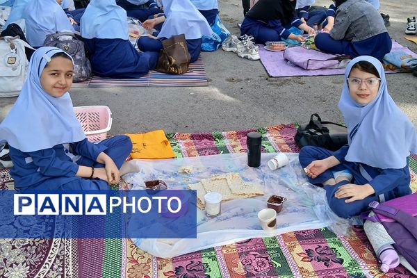 برگزاری اردو درون مدرسه‌ای در بهارستان ۲